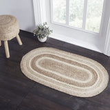 Simplicity Natural Collection Braided Rugs - Oval - Lange General Store