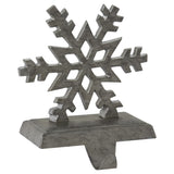 Snowflake Stocking Hanger - Galvanized-Lange General Store