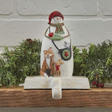 Snowman & Friends Stocking Hanger-Lange General Store