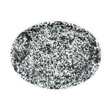 Splatterware Black Oval Platter-Lange General Store