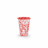 Splatterware Red Tumbler-Lange General Store