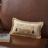 Spring In Bloom Prim Spring Blessings Pillow-Lange General Store