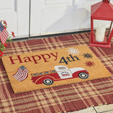 Star Spangled Truck Door Mat-Lange General Store