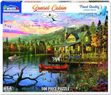 Sunset Cabin Puzzle-Lange General Store