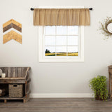 Tobacco Cloth Khaki Valance 72"-Lange General Store