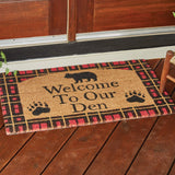 Welcome Bear Den Door Mat-Lange General Store