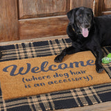 Welcome Dog Hair Door Mat-Lange General Store