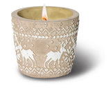 Winter Wonderland Pottery Candles-Lange General Store