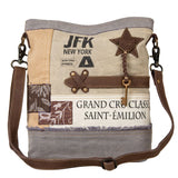 World Travels Patchwork Shoulder Bag-Lange General Store