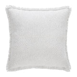 Yuletide Burlap Antique White Snowflake Let It Snow Pillow-Lange General Store