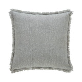 Yuletide Burlap Dove Grey Snowflake Kisses Pillow-Lange General Store