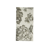 Black and White Geranium Napkins-Lange General Store