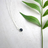 Midnight Palm Petite Coin Necklace-Lange General Store