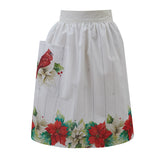 Poinsettia Pine Apron-Lange General Store