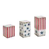 Star Spangled Candle Holder Set-Lange General Store